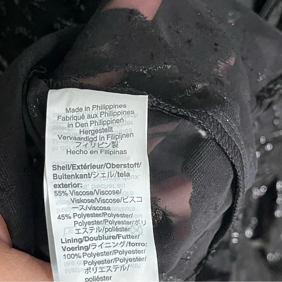 J Crew Flutter Hem Drop Waist Leopard Print Shimmer Velvet Burnout Dress Sz 2T - Picture 11 of 12